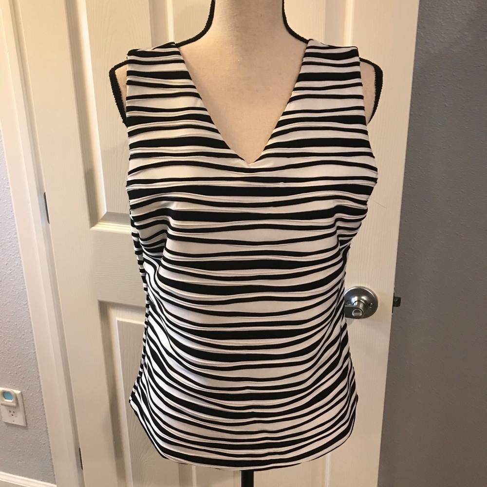 New WHBM stripped casual/ dress tank